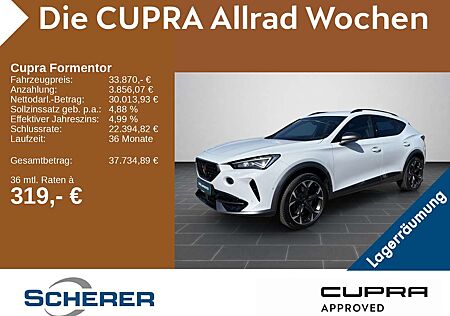 Cupra Formentor DSG VZ 4x4 NAV LED AHK ACC KAM