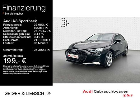 Audi A3 35 TDI Advanced S tro*HUD*Sonos*LED