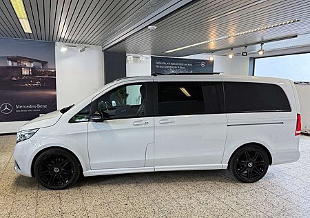Mercedes-Benz V 300 d Lang AMG + NIGHT NAVI/LED/PSD/DISTR/TW/LEDER/360
