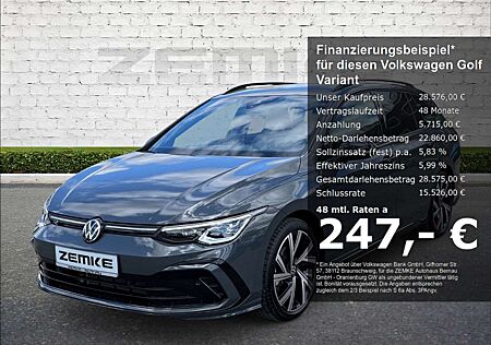VW Golf Variant gebraucht kaufen VW Golf Variant Volkswagen VIII 1.5 eTSI DSG R-Line Sportpaket Navi Digitales