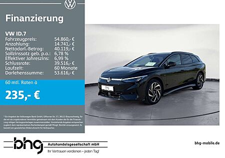 VW ID.7 Volkswagen Tourer Pro AHK PANO H&K DCC KAMERA HUD 82 K