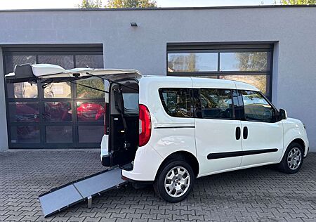 Fiat Doblo Behindertengerecht Rollstuhlrampe Seilwinde