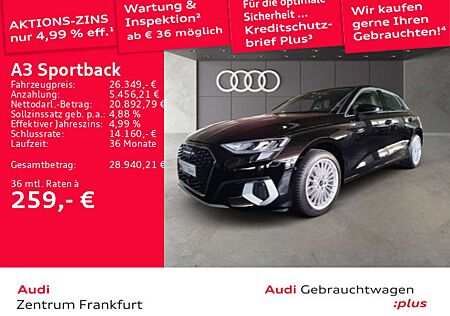 Audi A3 30 TFSI advanced S tronic Tempomat