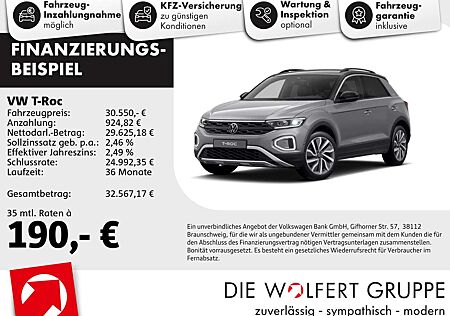 VW T-Roc Volkswagen GOAL 2.0 TDI DSG AHK RFK ACC NAVI CARPLAY