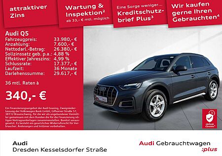Audi Q5 40 TDI Q. avdanced AHZV Kamera LED Navi