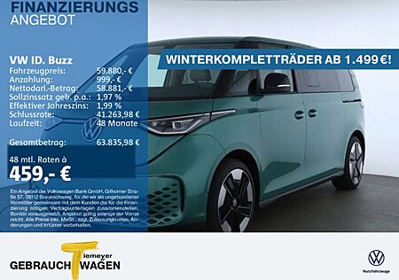 VW ID.BUZZ Volkswagen ID. Buzz PRO LR LANG LM21 360° HuD AHK eKLAPPE