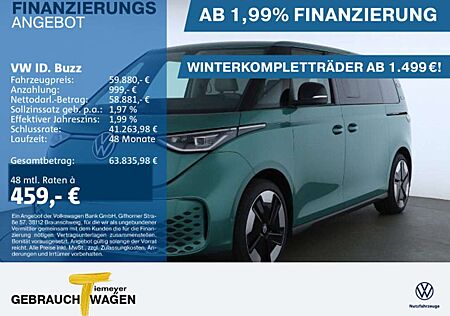 VW ID.BUZZ Volkswagen ID. Buzz PRO LR LANG LM21 360° HuD AHK eKLAPPE