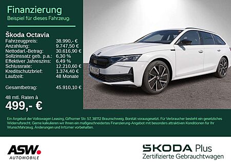 Skoda Octavia Combi Sportline 2,0 TDI DSG Head-up AHK