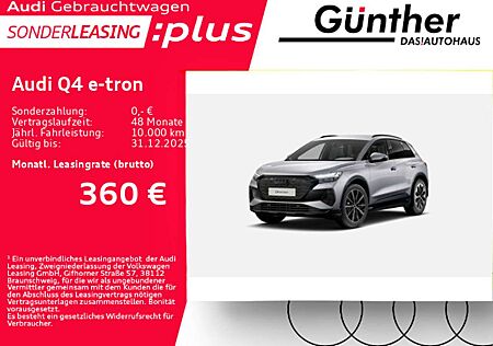 Audi Q4 e-tron 35 S LINE+WINTERRÄDE+AHK+HEAD UP+SONOS