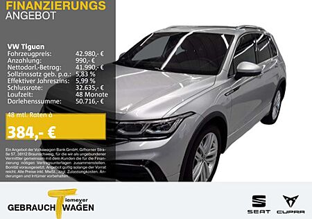 VW Tiguan Volkswagen 2.0 TDI DSG 4M R-LINE LM20 LEDER HuD MATR