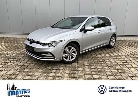 VW Golf Volkswagen VIII 1.5 TSI Life LED/NAVI+VZE/16-ZOLL/PDC/LANE-A