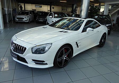 Mercedes-Benz SL 500 /550 Weiß-Rot 20 Zoll Pano Airscarf AMG