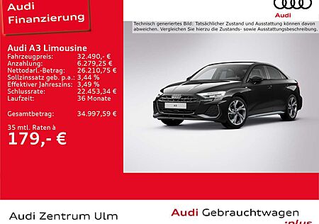 Audi A3 S line 35 TFSI AHK NAV+ LED 5J.GAR.