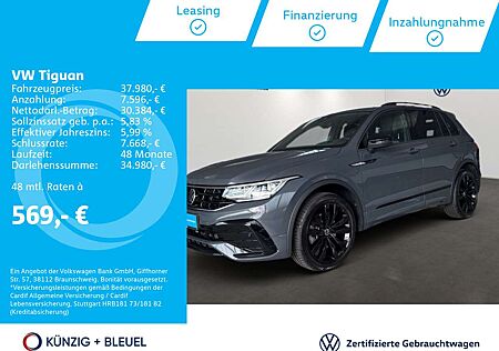 VW Tiguan Volkswagen R-Line 2,0 TDI DSG 200 PS*4 M*Nav*StHz*Pa