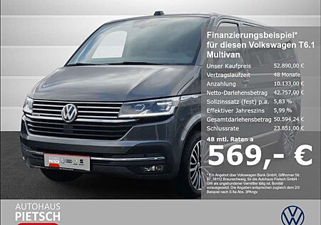 VW T6 Volkswagen .1 Multivan 2.0 DSG 4M Generation AHK Standhzg