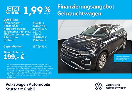 VW T-Roc Volkswagen Style 1.5 TSI DSG Navi AHK ACC SHZ PDC