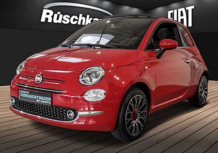 Fiat 500C Red Cabrio 1.0 Klima el.Verdeck PDC Allwetter