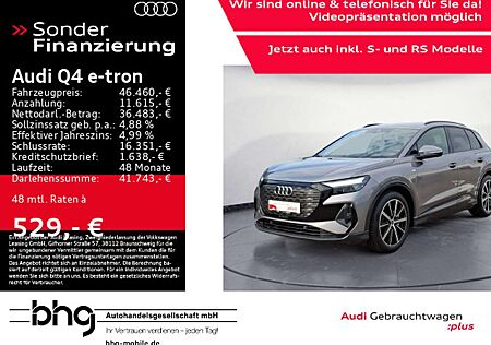 Audi Q4 e-tron 45 S Line AHK Navi connect KomfortKey