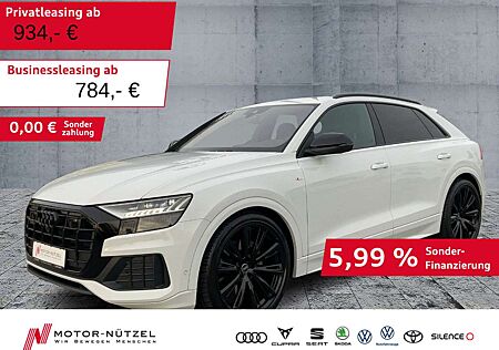 Audi Q8 50 TDI S-LINE MATRIX+NAVI+B&O+DVD+ACC+AHK+23"