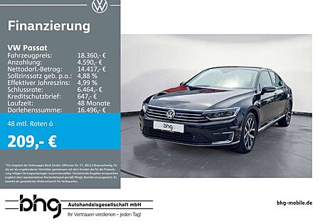 VW Passat Volkswagen 1.4 TSI Plug-In-Hybrid DSG GTE