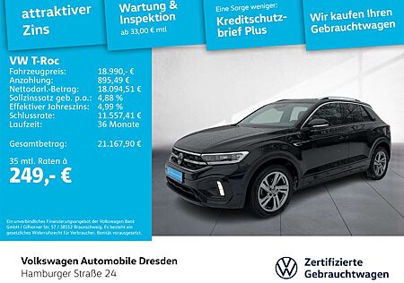 VW T-Roc Volkswagen R-Line 1.5 TSI LED+ APP PDC ACC PARKASSIST