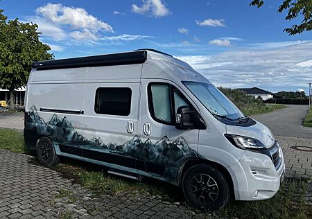 Peugeot Boxer Knaus Boxstar 600 Thule VeloSwing Aufstelldach