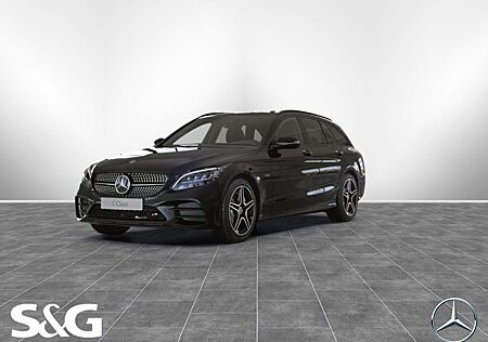 Mercedes-Benz C 300 de T Night+MBUX+RüKam+Pano+LED+18