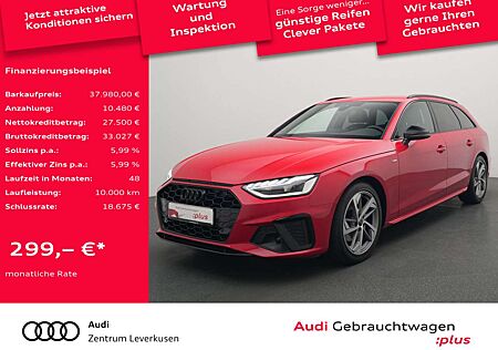Audi A4 Avant S line S TRON ACC AHK NAVI VIRT MATR