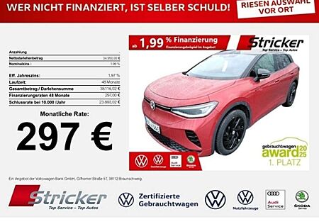 VW ID.4 Volkswagen GTX 220/77 297,-ohne Anzahlung Navi ACC Kamera