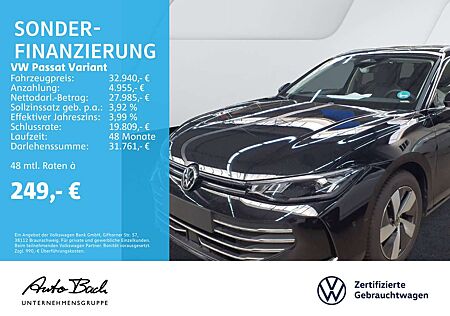 VW Passat Variant Volkswagen 1.5 eTSI DSG Business, Navi, LED,