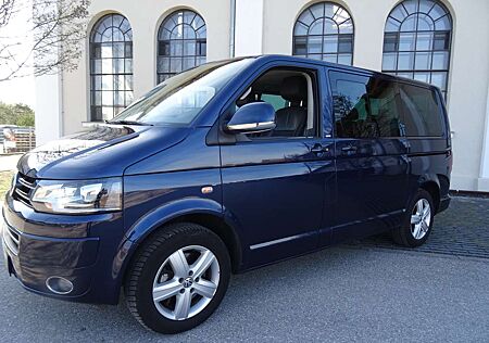 VW T5 Multivan Volkswagen Multivan Cup 4Motion-7-Sitzer-Alcantara-Standheiz.