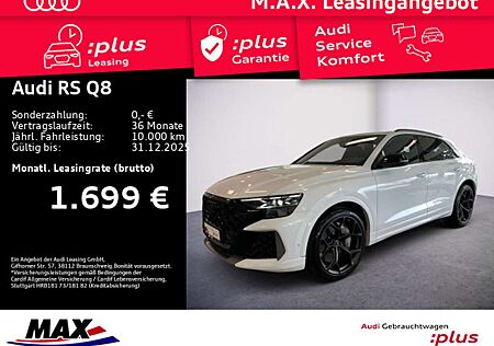 Audi RS Q8 RSQ8 PERFORMANCE QU PANO+HUD+OPTIK+LUFT+KERAMIK