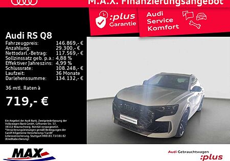 Audi RS Q8 PERFORMANCE QU PANO+HUD+OPTIK+LUFT+KERAMIK