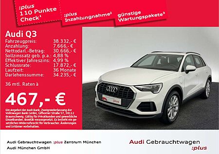 Audi Q3 45 TFSI e S tronic Pano/Navi+/Kamera