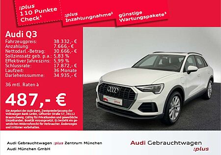Audi Q3 45 TFSI e S tronic Pano/Navi+/Kamera