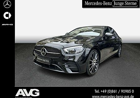 Mercedes-Benz E 220 d 4M AMG Burmester Distr. Mbeam 20" Night