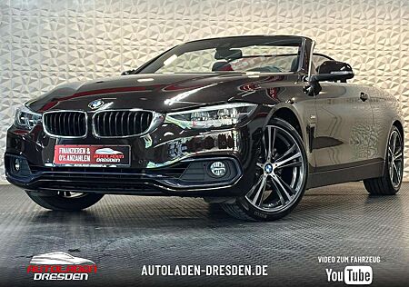 BMW 420 i SPORT LINE CABRIO LED#AHK#TEMPO#CAM#SHZ#LH