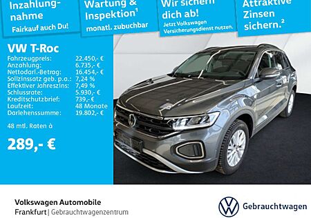 VW T-Roc Volkswagen 1.0 TSI Life Navi LED DAB+ FrontAssist