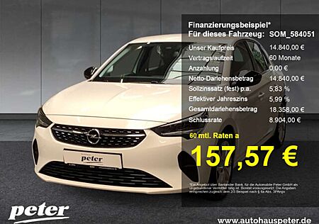 Opel Corsa F 1.2 Turbo Elegance Klimaautomatik Sitzheizung Allwetter 100PS