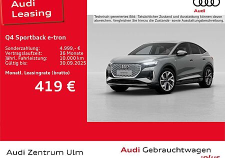 Audi Q4 e-tron Q4 Sportback 45 e-tron S-Line AHK HuD PANO NAVI