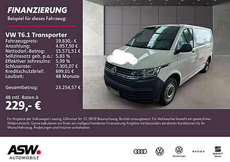 VW T6 Transporter Volkswagen T6.1 Transporter T6.1 Kasten 2.0 TDI Klimaanlage Anhängerkupplung