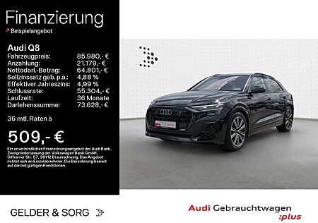 Audi Q8 55 TFSI e quattro S Line Allradlenk*AHK*B&O
