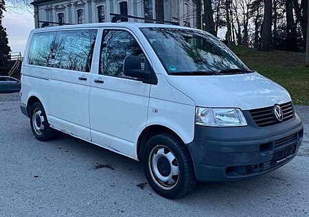 VW T5 Volkswagen 7 H TRANSPORTER KASTEN AHK 5 SITZE HU:11/2026