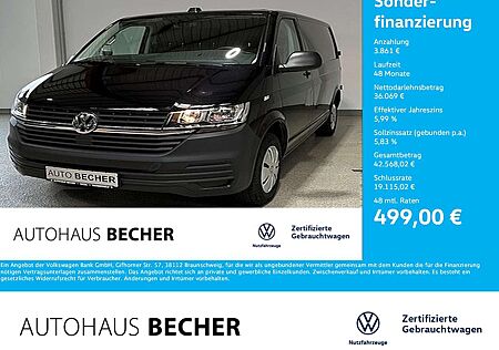 VW T6 Transporter Volkswagen Transporter 6.1 Kasten 2.0 TDI 6-Gang /AHK/Klima