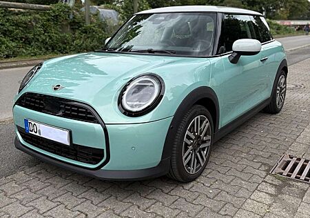 Mini Cooper Ocean Wave green, weißes Dach, 1.Hd