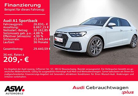 Audi A1 advanced 30TFSI Stroni Navi LED GRA