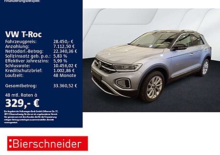 VW T-Roc Volkswagen 1.5 TSI DSG Style AHK ACC NAVI LED+