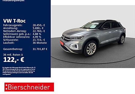 VW T-Roc Volkswagen 1.5 TSI DSG Style AHK ACC NAVI LED+