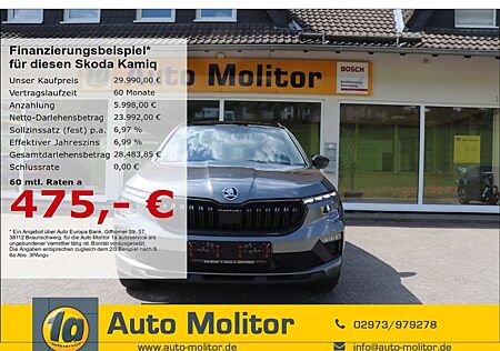 Skoda Kamiq Tour 1.5 TSI EU6e AHK-klappbar Panorama Navi Digit