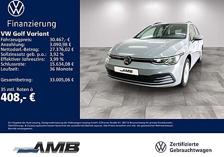 VW Golf Variant Volkswagen Life 1.5 eTSI Pano/Standzg/02.29Gar